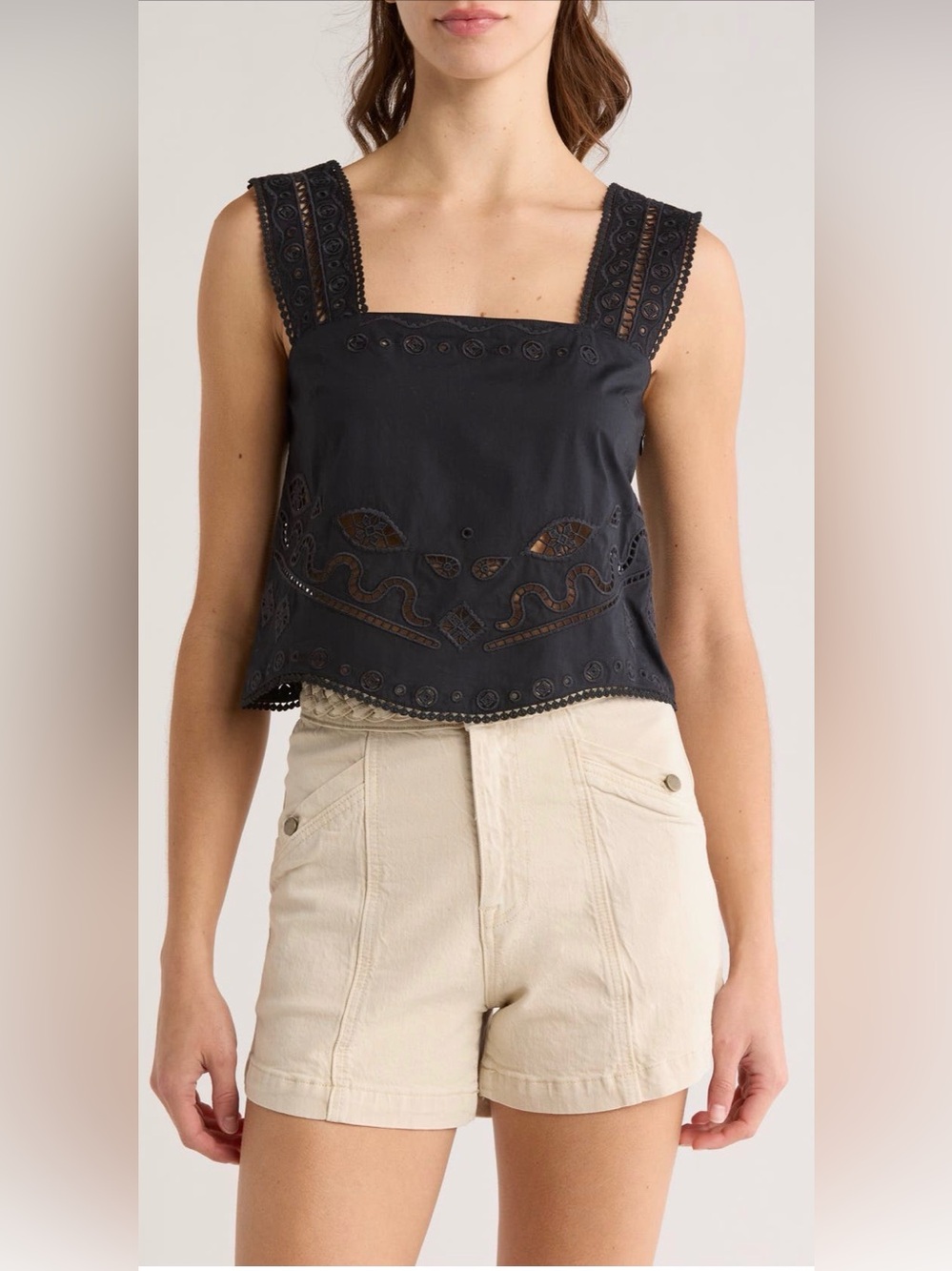 Joie Rylee Top in Caviar